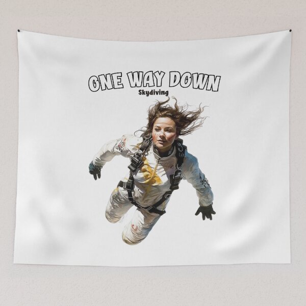 Item preview, Skydiving Woman designed and sold by HarriPaloma.