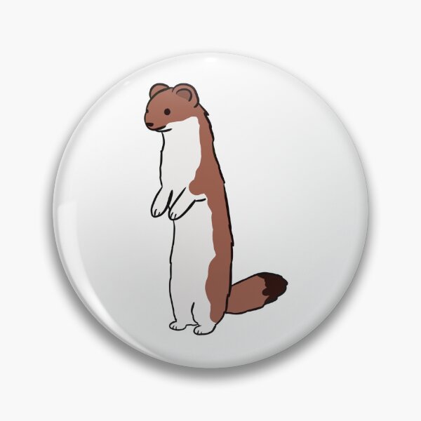 Item preview, Cute weasel illustration  designed and sold by Yarafantasyart.
