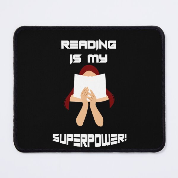 Item preview, Reading is my Superpower | Bookclubgift designed and sold by InfiniteDemand.