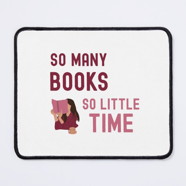 Item preview, So many books so little time | Bookclubgift designed and sold by InfiniteDemand.