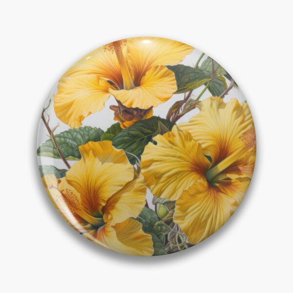 Artikelvorschau, Yellow Hibiscus  entworfen und verkauft von Vanover Designs.