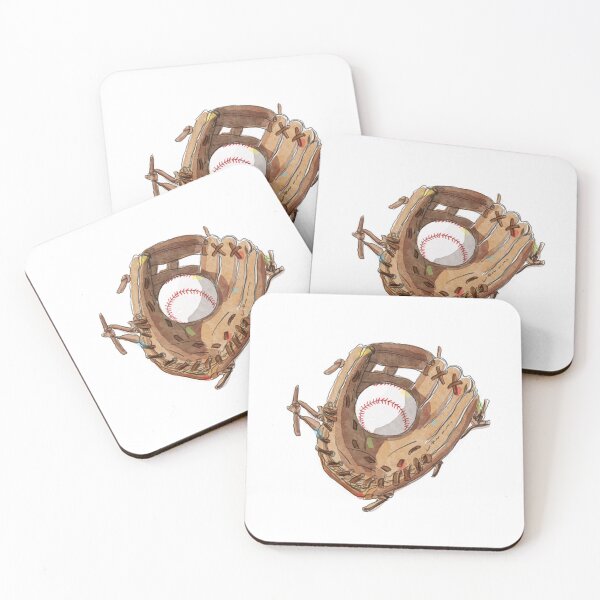 Item preview, Baseball And Glove Watercolor designed and sold by JYillustrations.