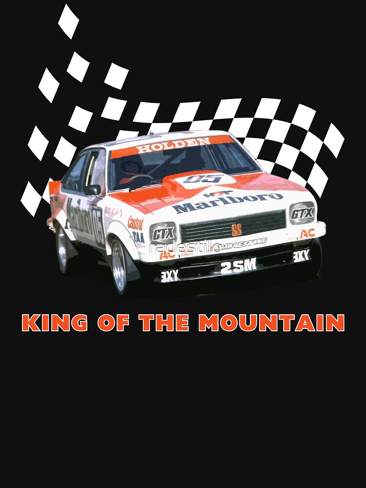 Thumbnail 7 of 7, Essential T-Shirt, Peter Brock King of the Mountain designed and sold by radestilo.