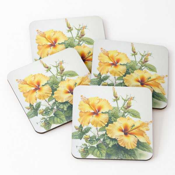 Item preview, Yellow Hibiscus  designed and sold by Vanover Designs.