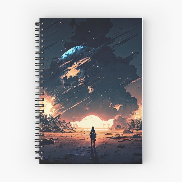 Item preview, Cyberpunk Apocalyptic Scene 'The Doom' designed and sold by SKAYAT.
