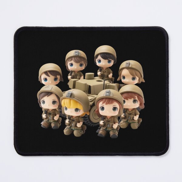 Item preview, Girls Military Chibi Dolls Plattoon - Ready For Battle designed and sold by TVBArchive.