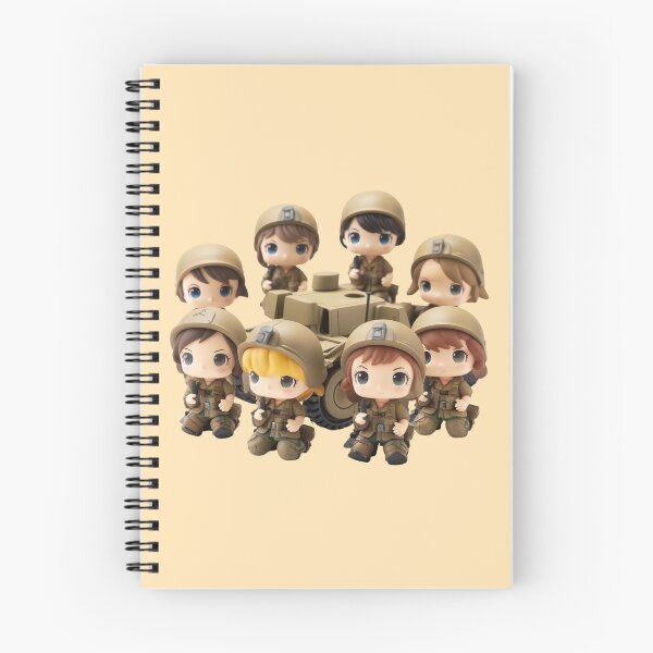 Item preview, Girls Military Chibi Dolls Plattoon - Ready For Battle designed and sold by TVBArchive.