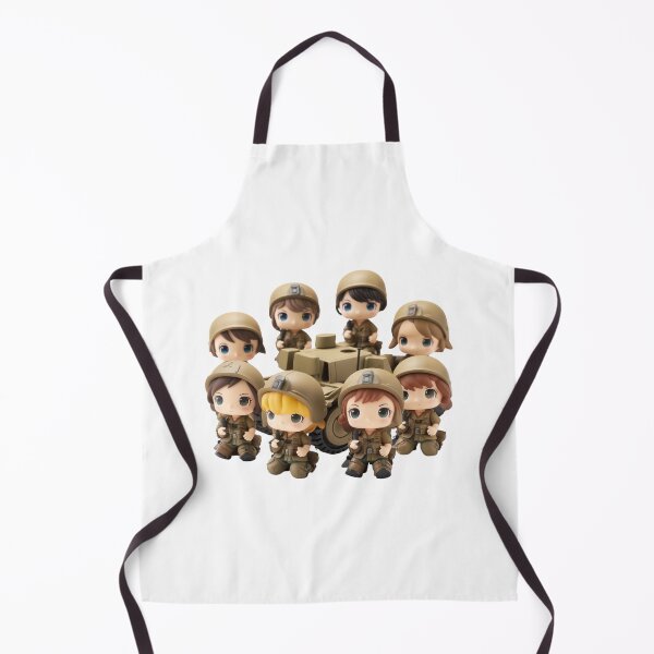 Item preview, Girls Military Chibi Dolls Plattoon - Ready For Battle designed and sold by TVBArchive.