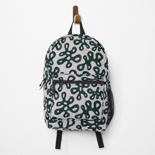 Item preview, Splatter blobs, organic shapes in deep green designed and sold by ChloesNook.