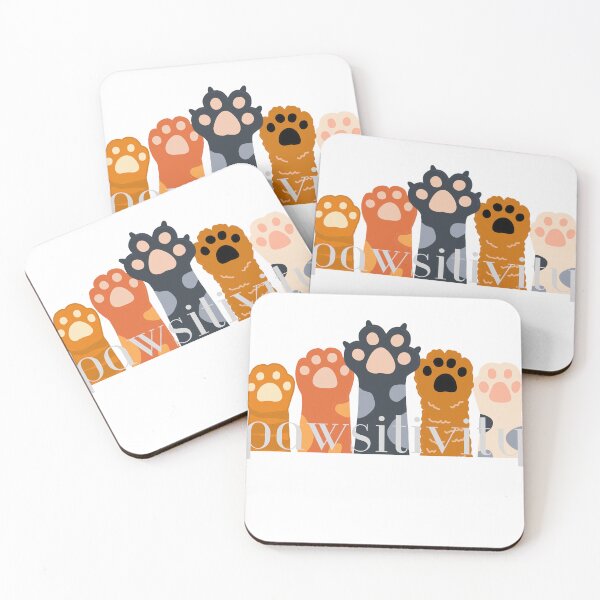 Item preview, Dog Pawsitivity paw design  designed and sold by SCcreative14.