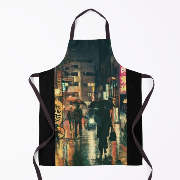 Item preview, Japan night life illustration designed and sold by m14arts.