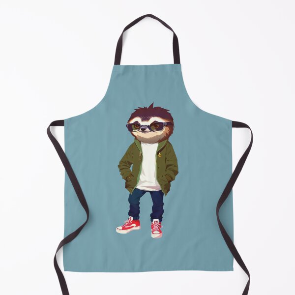 Artikelvorschau, Hipster Sloth V25 entworfen und verkauft von HipsterAnimals.