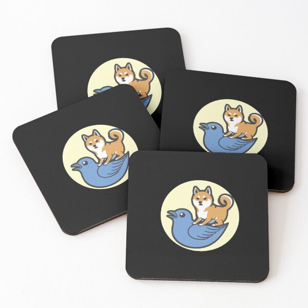 Item preview, Doge Riding Twitter designed and sold by FunGuru.