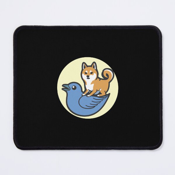 Item preview, Doge Riding Twitter designed and sold by FunGuru.