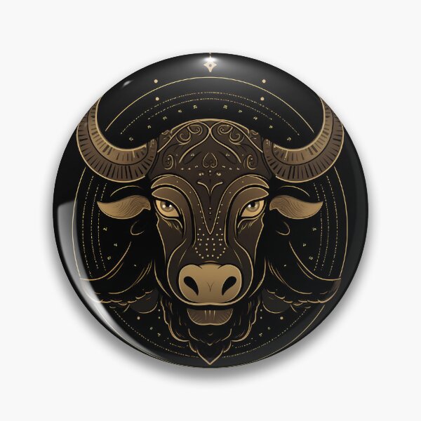 Item preview, Minimalist Style Taurus Zodiac Sign Art, Taurus Zodiac Sign Gift, Bull minimalist art designed and sold by ADGFX.