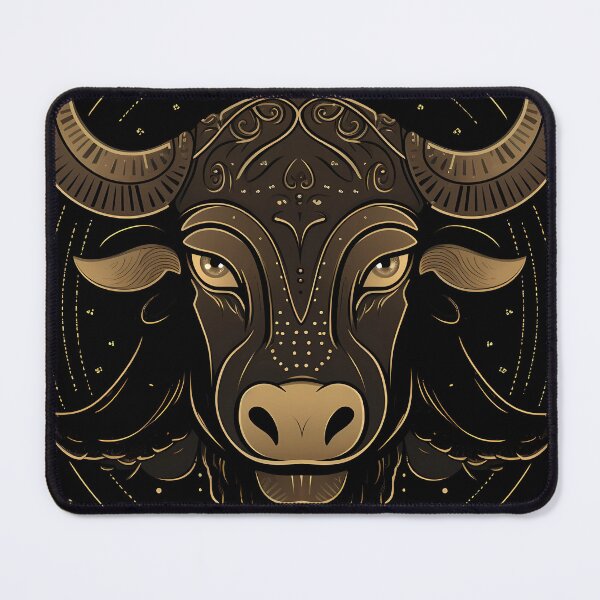 Item preview, Minimalist Style Taurus Zodiac Sign Art, Taurus Zodiac Sign Gift, Bull minimalist art designed and sold by ADGFX.