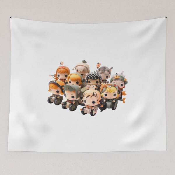 Item preview, Military Chibi Dolls Plattoon - Ready For Battle designed and sold by TVBArchive.