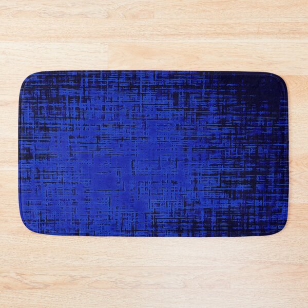 Item preview, Distressed Blue Lines On Bright Blue Background Abstract Art designed and sold by taiche.