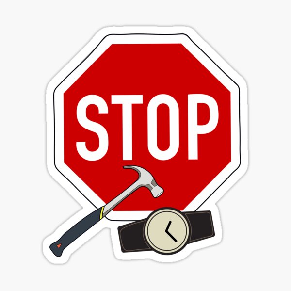 Item preview, STOP hammer time. designed and sold by batkev83.