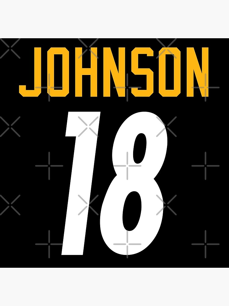 Diontae Johnson Football Paper Poster Steelers 3 - Diontae Johnson -  Sticker