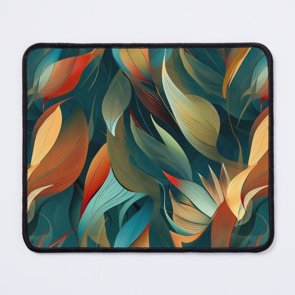 Item preview, Blue and grean abstract organic pattern designed and sold by DyliDaily.