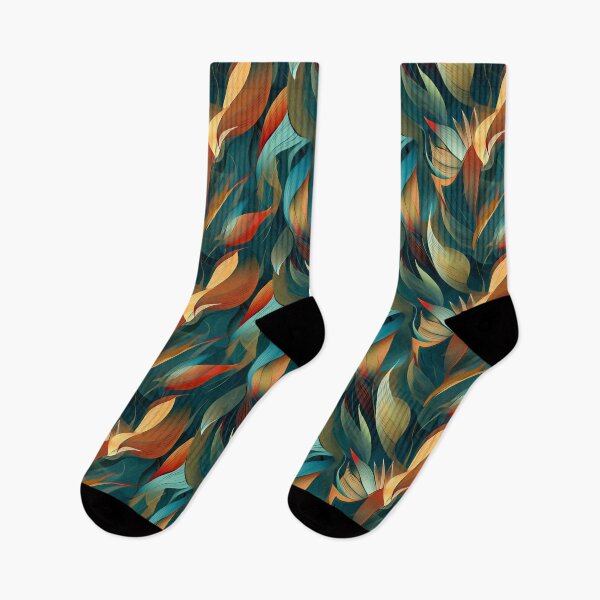 Item preview, Blue and grean abstract organic pattern designed and sold by DyliDaily.