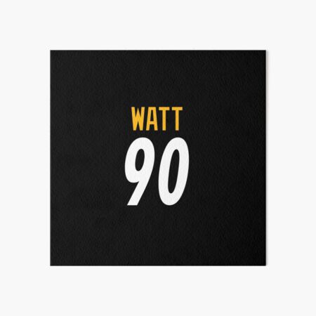 TJ Watt Jersey Art Board Print for Sale by WalkDesigns