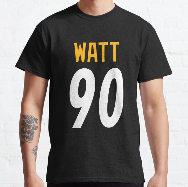 Get the latest BTSC/NFLPA gear with this T.J. Watt 'YINZ' T-Shirt - Behind  the Steel Curtain