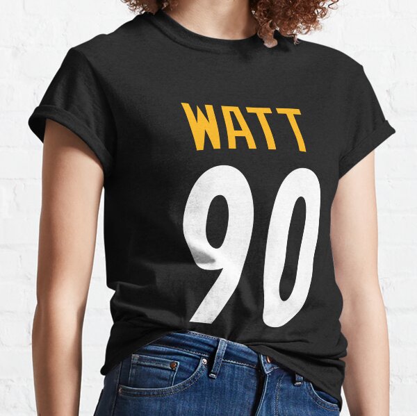 Pittsburgh Steelers T Shirt TJ Watt 90 Football Funny Gift Men Women -  Limotees