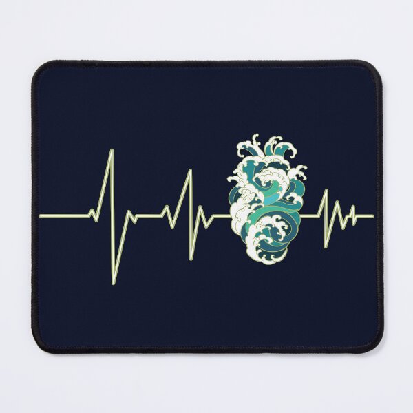 Item preview, Wave Heartbeat designed and sold by chillaxcats.