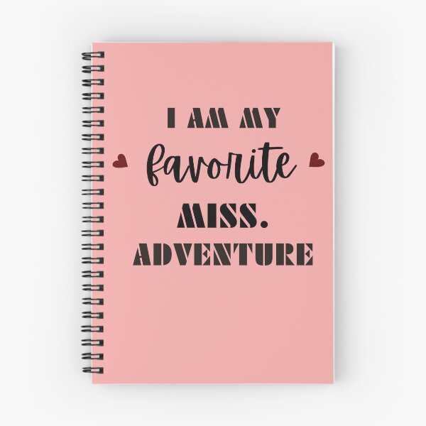 Item preview, I Am Miss Adventure - Favorite Fun People (Black Print) designed and sold by DollarDollar.