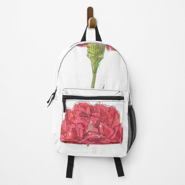 Item preview, January Flower Carnation Red Watercolor designed and sold by JYillustrations.