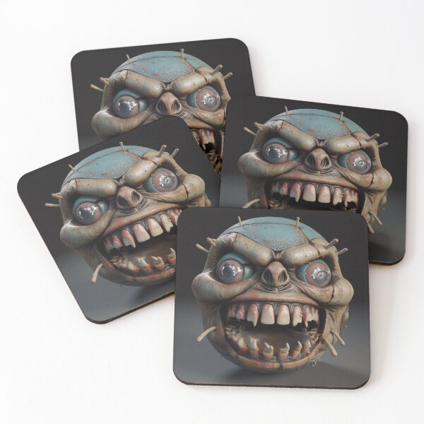 Item preview, Horror Face Ball, Scary Madball, Nightmare Ball designed and sold by DeRosa3DDesigns.
