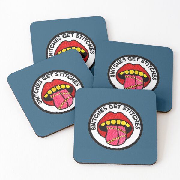 Item preview, snitches get stitches designed and sold by si3iy.