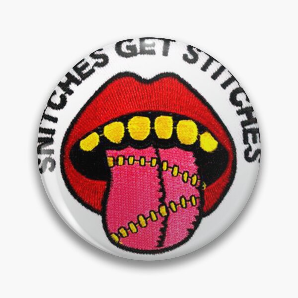 Item preview, snitches get stitches designed and sold by si3iy.
