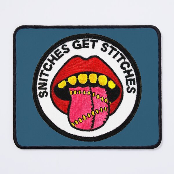 Item preview, snitches get stitches designed and sold by si3iy.