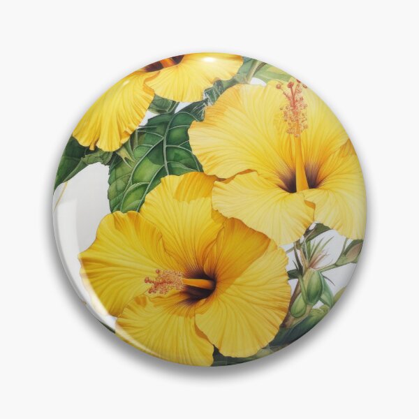 Artikelvorschau, Yellow Hibiscus  entworfen und verkauft von Vanover Designs.