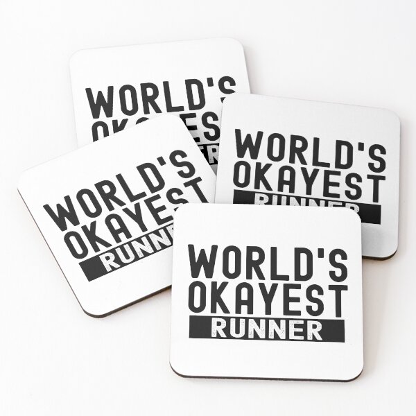Item preview, World's Okayest Runner designed and sold by Stuffspot.