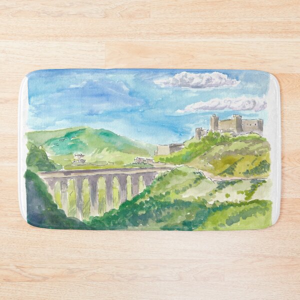 Item preview, Spoleto Italy City on Apennines Mountain Range designed and sold by artshop77.