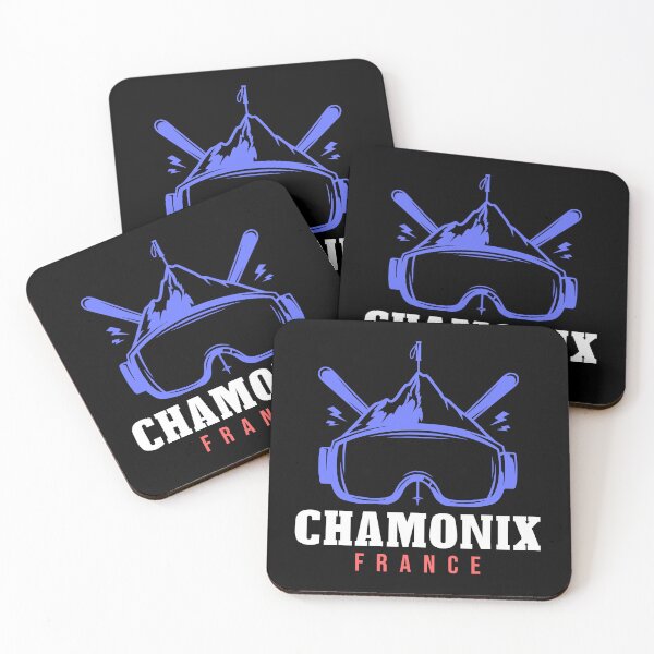 Item preview, Chamonix France Ski Resort Retro Skiing designed and sold by JackCurtis1991.