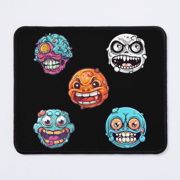 Item preview, Cartoon Crazy Face Ball, Wacky Madballs, Funny Balls designed and sold by DeRosa3DDesigns.