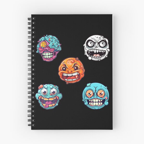 Item preview, Cartoon Crazy Face Ball, Wacky Madballs, Funny Balls designed and sold by DeRosa3DDesigns.