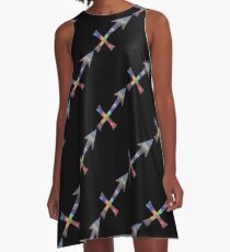 hologram sagittarius A-Line Dress