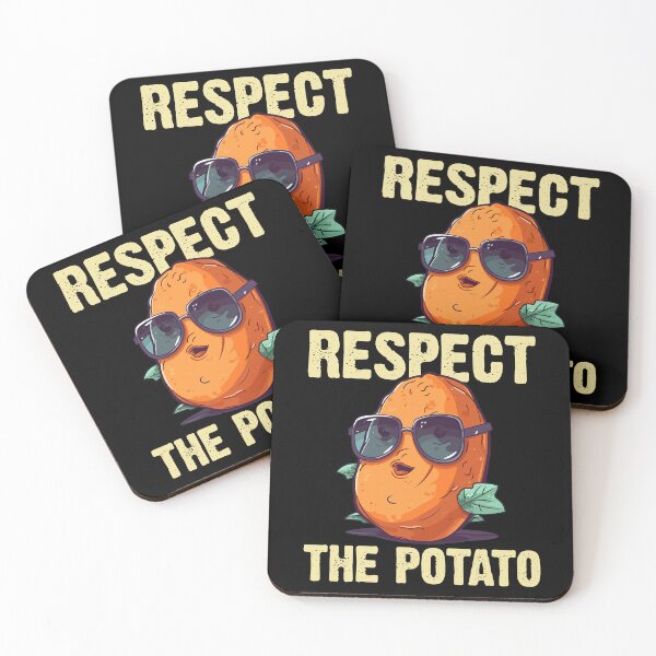 Item preview, Respect The Potato Funny Tater Tots designed and sold by MintaApparel.