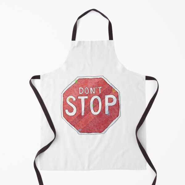 Item preview, Don't Stop Road Sign Watercolor designed and sold by JYillustrations.