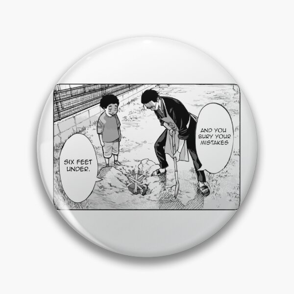 Item preview, The Way of the Househusband - Burry Your Mistakes designed and sold by MangaPizzaParty.