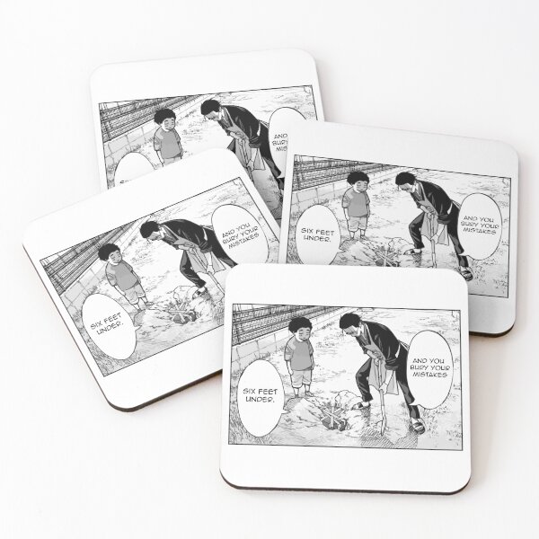 Item preview, The Way of the Househusband - Burry Your Mistakes designed and sold by MangaPizzaParty.
