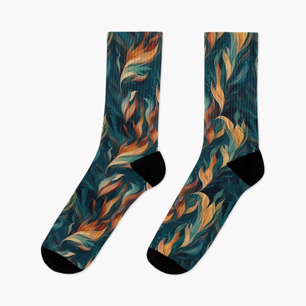 Item preview, Water blue and grean abstract organic pattern designed and sold by DyliDaily.