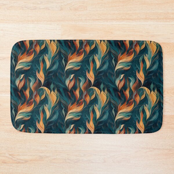 Item preview, Water blue and grean abstract organic pattern designed and sold by DyliDaily.