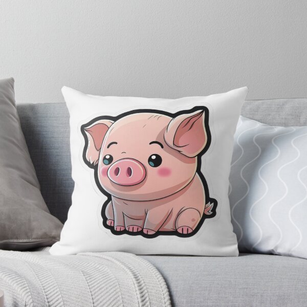 Item preview, cute pig sticker designed and sold by OKR1M.